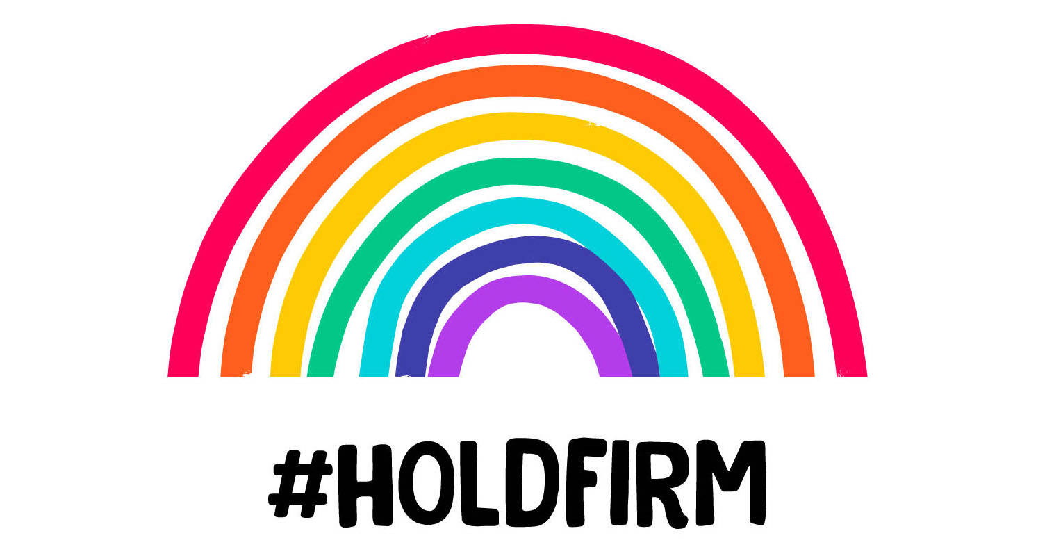 hold firm rainbow